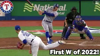 [Highlights 4/10] Rangers Score 11 Unanswered for First W of 2022!