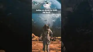 PM Modi spells out ISRO goals: Space station by 2035, Indian on Moon by 2040 #isro #moon #space #pcs