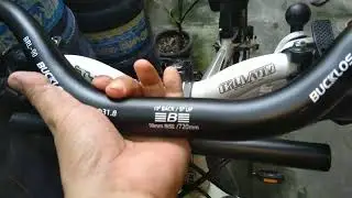 Unwrapping Bike High Rise Handle Bar