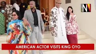 American Actor Visits King Oyo