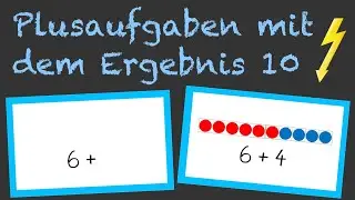 Abfrage Ergänzen bis 10 II verliebte Zahlen II ohne Material II erste Klasse Grundschule