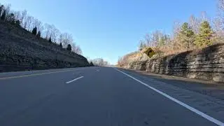 Kentucky Drive - Grayson Kentucky to Vanceburg Kentucky - Winter