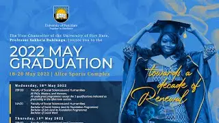 2022 May Graduation - Faculty of Science & Agriculture
