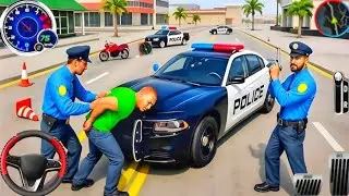 Police Car Chase Simulator 3D Game - Real Cop Cars Driving Simulator 2025 - Android GamePlay