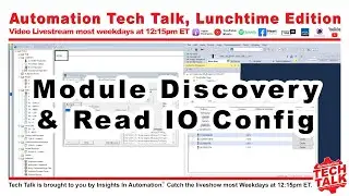 Studio 5000 Module Discovery & Reading I/O Configuration