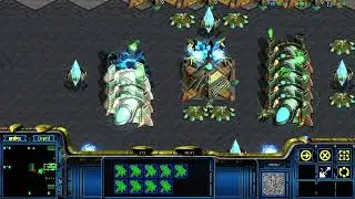 1V1 vs Terran. He almost got me