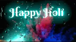 Holi status || Holi black screen status || Holi attitude status | 19 march status||happy holi status