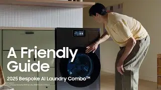 A friendly guide to Bespoke AI Laundry Combo | Ep.04 Intelligent Wash & Dry | Samsung