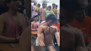 Crazy public reaction 😱shirtless in public #publicreaction #shirtless #gym #bodybuilder