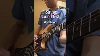 MODULATION SOUND WITH F STRINGS 10/46 #shorts #guitar #guitarstrings