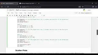 Python Tutorial 11-Maplotlib(Pyplot, ScatterPlot, BarGraph, Histograms, Piecharts)