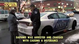 Protester tries to declare a Climate Emergency in Charlottetown City, Canada | 12 March 2019