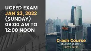 UCEED 2021-22 ( Crash Course ) #uceed22