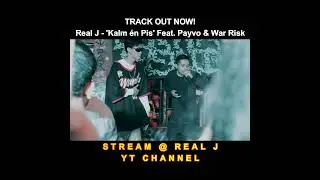 Real J 'Kalm &eacute;n Pis' Feat. Payvo & War Risk Teaser #shorts #likhamusika