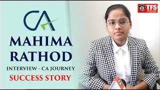 CA Mahima Rathod | Interview  | CA Journey | Success Story | Todays Fact Samachar
