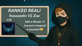 Kassadin Mid VS Zoe - Ranked reali - Platino (Parte 175)