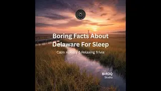 Boring Facts About Delaware for Sleep | Calm History & Relaxing State Trivia