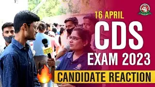 CDS-1 2023 Exam Analysis | Students Review & Reaction On CDS 1 2023 Exam🔥🔥 #cds2023