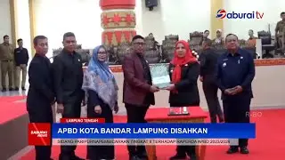 APBD Kota Bandarlampung Disahkan, Prioritaskan Pembangunan SDM dan Insfrastruktur Kota - SaburaiNEWS