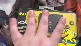 @bandainamcoentertainment @BandaiNamcoAmerica my arcade #pacman portable game system unboxing