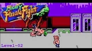 Mighty Final Fight (Play as Haggar) - Level 2