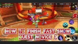 Avabel Lite - How to finish fast snow novice 3 quest