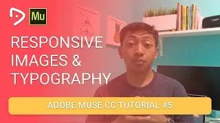 Responsive Text and Image in Muse CC Tutorial