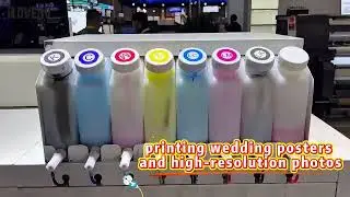 1.8m 2 Printheads Eco-Solvent Printer.#poster#weddingposter