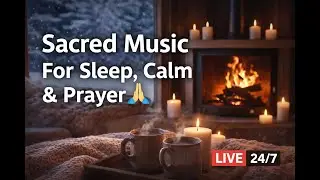 Gregorian  Chant _Deep Sleep with God 🌙 Sacred Instrumental Music 24H for Anxiety & Peace