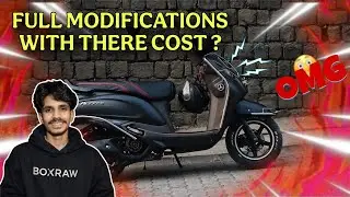Full Modification with Cost? 😱 | Suzuki Access 125 Ultimate Makeover