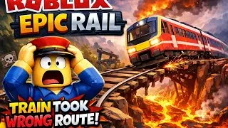 🚆 TRAIN TOOK THE WRONG ROUTE?! 😱 | Roblox Epic Rail Chaos
