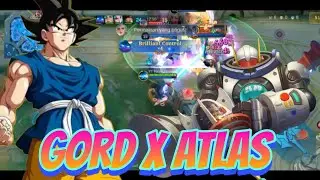 Combo Mematikan GORD x ATLAS || Gameplay GORD mobile legends 