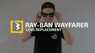 How to replace Hard to Get Out Glass Lenses in your Ray-Ban Original Wayfarers