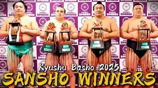 Aonishiki, Yoshinofuji, Ichiyamamoto & Kirishima &ndash; Kyushu 2025 Sansho Winners