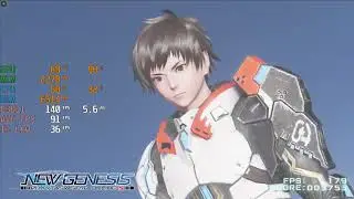 PSO2 New Genesis - i5 12400F + RTX 3050 - 1080p Max Settings - FPS Benchmark Test