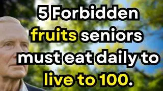 Over 60? 🏆 5 Best Fruits Seniors Must Eat Daily to Boost Longevity & Stay Healthy! 💪Health Wisdom
