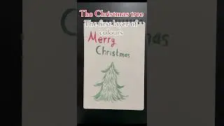 Unboxing my new watercolor pad and watercolors!! Part2 #watercolor#merrychristmas#art