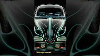 Cool Car concept. Andrea Lawrence c1020377 Sask Artist.  