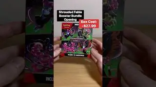Opening Pok&eacute;mon Shrouded Fable Booster Bundle Box!