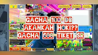 Gacha 100DB и 600 билетов на хоккей SR, верно? Капитан Цубаса, команда мечты