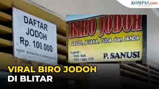 Viral Biro Jodoh Pasang Tarif Rp 100.000 di Blitar, Ini Kisah Pemiliknya