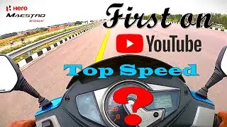 Hero Maestro Edge 110 | BS6 | Top Speed Test | 0-40 | 0-60 | 0-80 | 1Life2Wheels | Agra Expressway