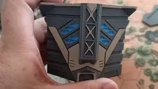 battle field in the box. hextech table top terrain unboxing