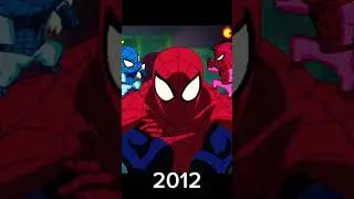 Evolution of Spider-Man animated #marvel #spiderman #evolution #edit #animation