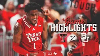 Texas Tech MBB  vs. Baylor: Highlights (W, 73-59) | Feb. 4 2025
