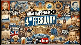 What Happened on February 4th? | Today History Highlights, Shocking History Behind February 4th