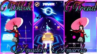 Tiktok Trend - Amadela Amarela challenge on Five different music games | A1 Music Gamer |