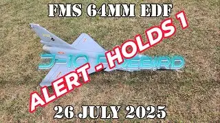 FT Flying Session 9/2025 - FMS 64mm EDF - J10 HOLDS1