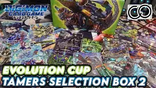 Digimon Card Game: Tamers Selection Box Evolution Cup 2022 Unboxing / Review