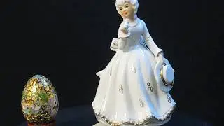 Beautiful lady music box series